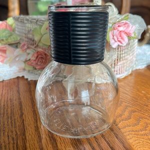 vintage glass container